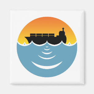 Imán contaminación por ruido en el océano