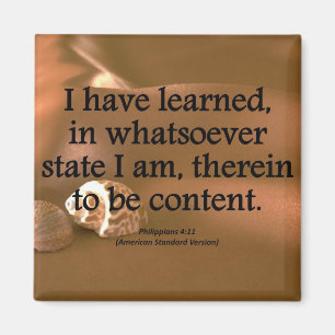 Imán Contento Philippians 4-11 Condensados