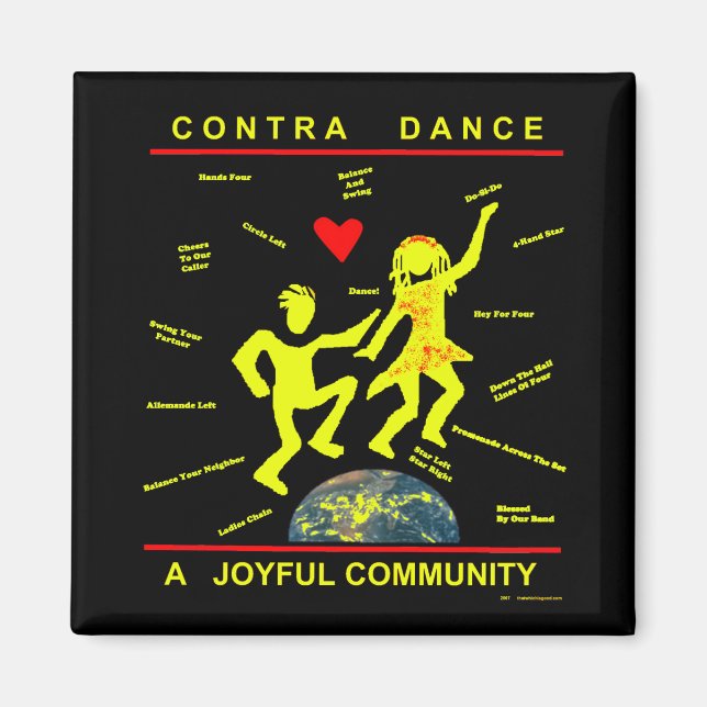Imán Contra Dance Joy (Frente)