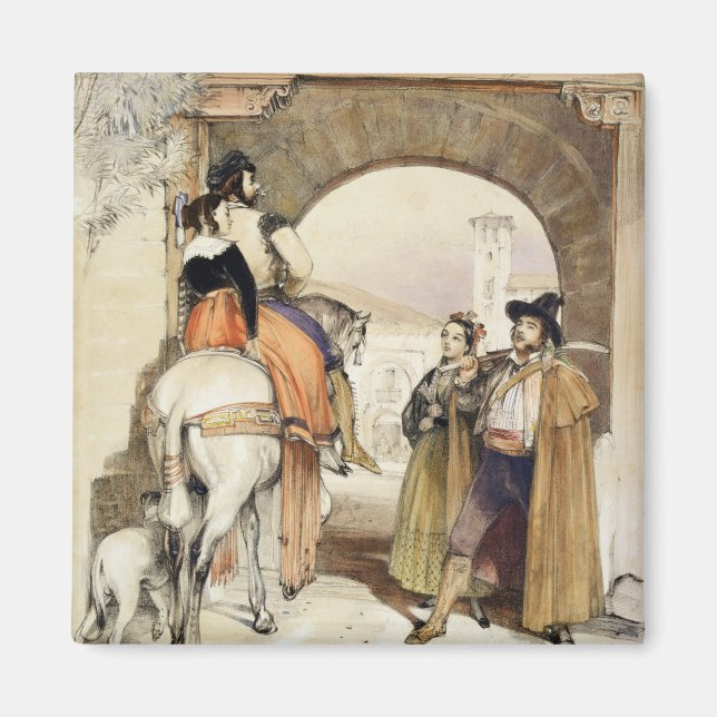 Imán Contrabandistas, de 'Sketches of Spain', gravamen (Frente)