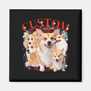 Imán Contrabando Vintage Perros Mascotas Gatos Divertid