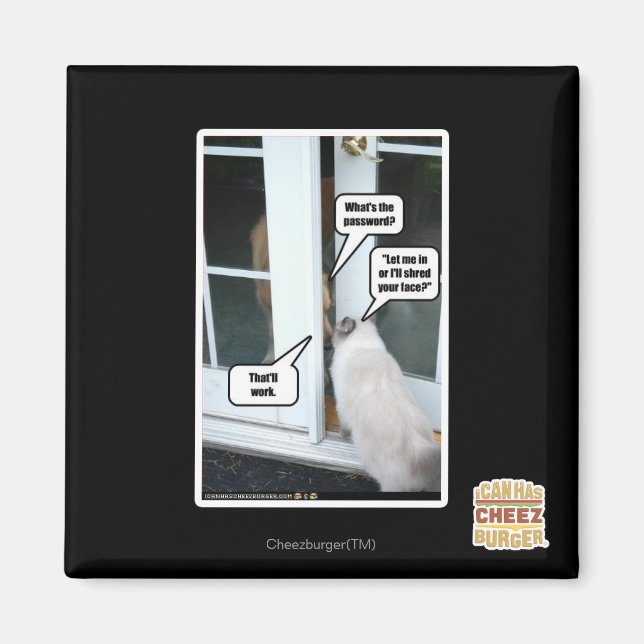 Imán Contraseña por favor (Frente)