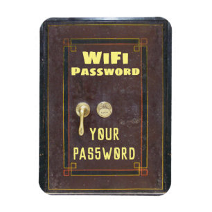 Imán Contraseña WiFi