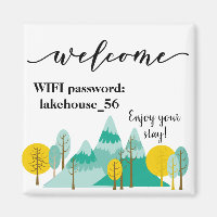 Contraseña Wifi de Alquiler Vacacional Welcome Mag