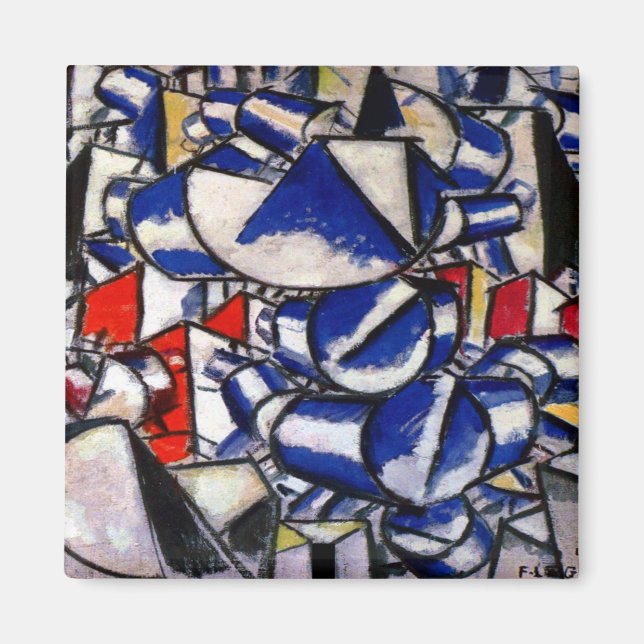 Imán Contraste de formas Fernand Leger (Frente)
