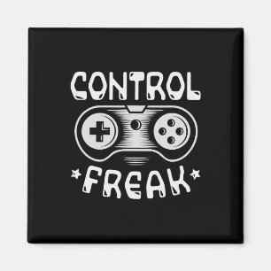 Imán Control Freak - Divertido jugador de videojuegos