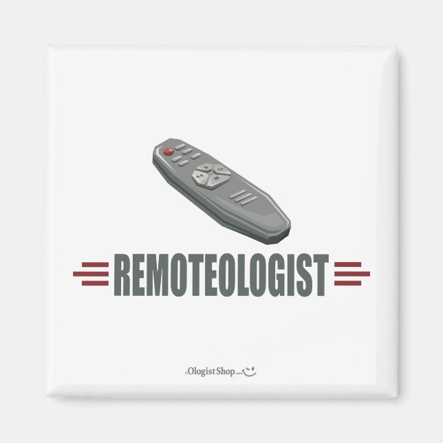 Imán Control remoto de televisión humorístico (Frente)