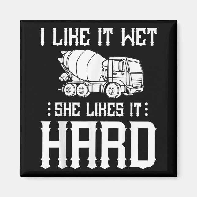 Imán Controlador de camión mezclador de cemento de trab (Frente)