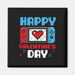 Imán Controlador de Día de San Valentín Videojuego Cora