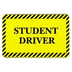 Imán Controlador de estudiante (para su coche)