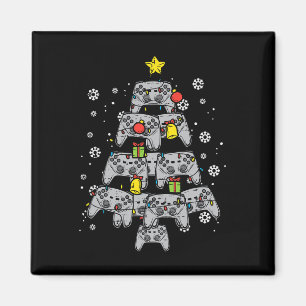 Imán Controlador de juegos Árbol de Navidad Xmas Muchac