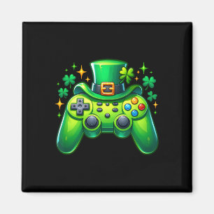 Imán Controlador de juegos St Patricks Day Gamer Irish
