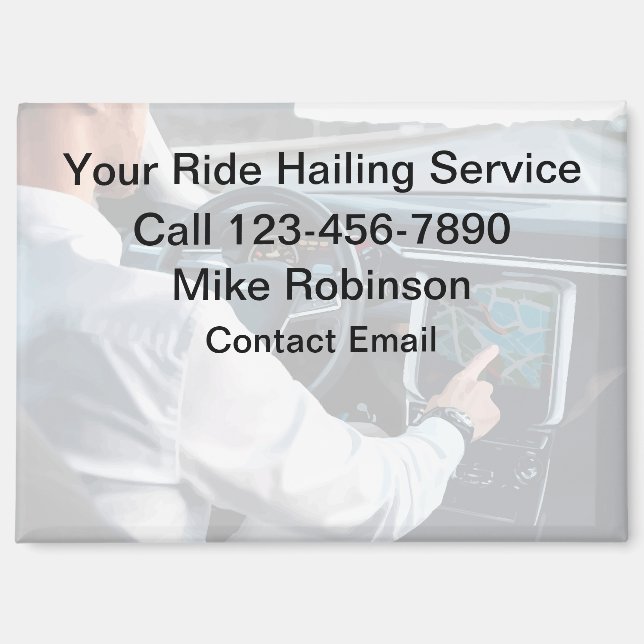 Imán Controlador de Uber promocional de alta calidad (Anverso)