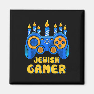 Imán Controlador de videojuegos judío Gamer Chanukah Bo