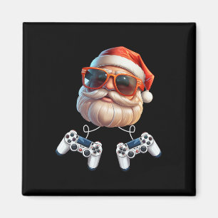 Imán Controlador de videojuegos Navidad Jugador Entusia