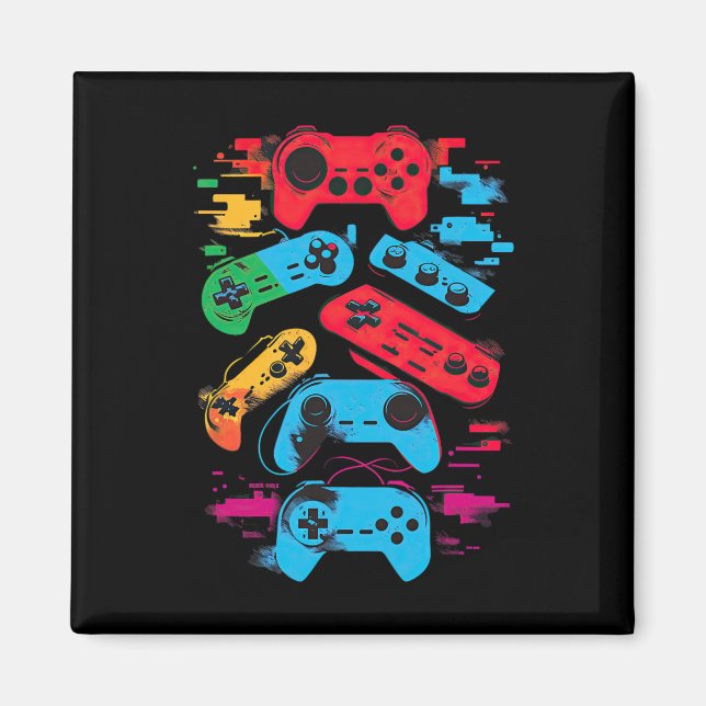 Imán Controlador de Videojuegos para Jugador 18  (Frente)