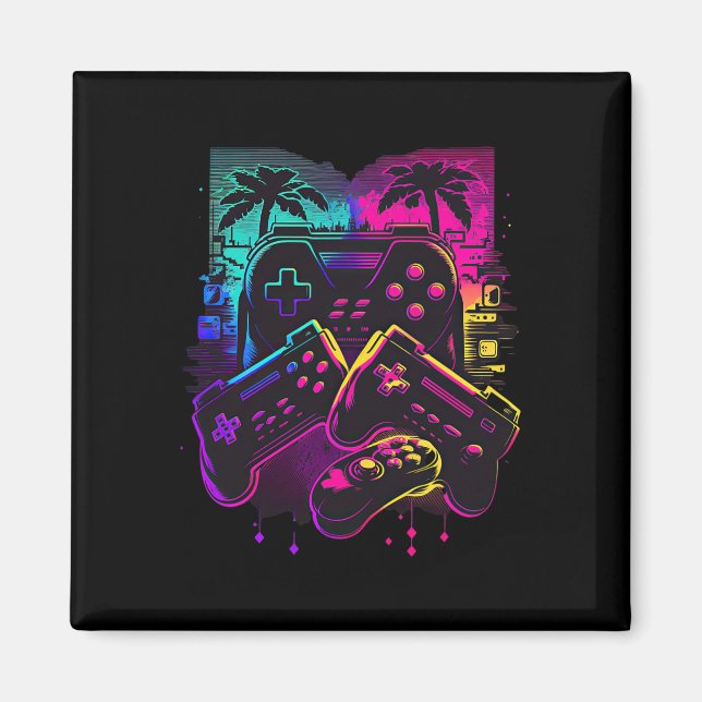 Imán Controlador de videojuegos para jugadores 16  (Frente)