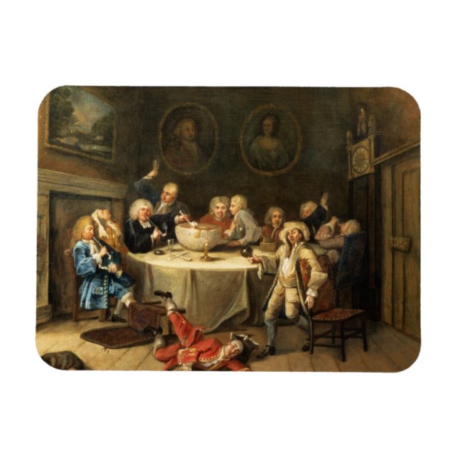 Imán Conversación moderna de medianoche (Horizontal)