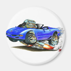Imán Convertible azul 1998-2004 del Corvette