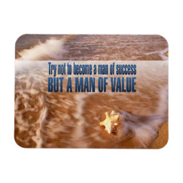 Imán "Convertirse en un hombre de valor", cita Inspirad