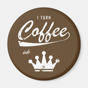 Imán Convierto café en KOM