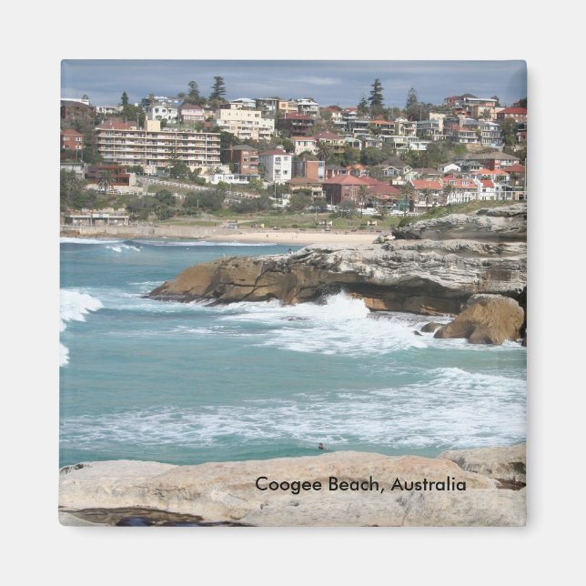 Imán Coogee Beach, Sydney, Australia Magnet (Frente)