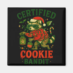 Imán Cookie Bandit con certificación, Navidades diverti
