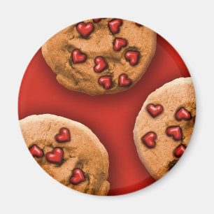 Imán Cookie de Chip Heart