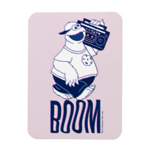 Imán Cookie Monster   Interferencia con la caja de boom