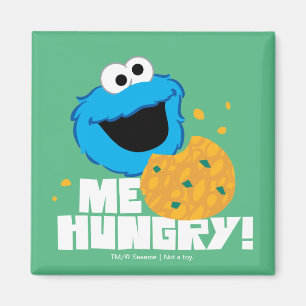 Imán Cookie Monster Me Hungry!
