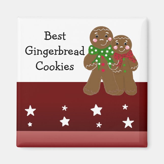 Imán Cookies de Gingerbread (Frente)