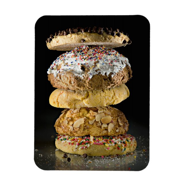 Imán Cookies en una pila (Vertical)
