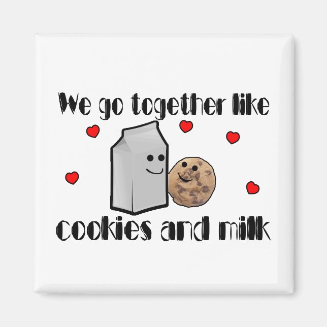 Imán Cookies y amor a la leche (Frente)