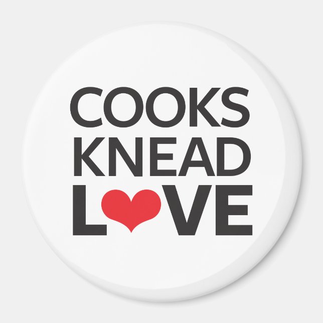 Imán Cooks Knead Love (Frente)