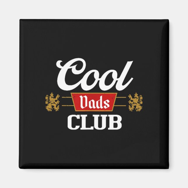 Imán Cool Dads Club Shirt Father's Day From Daughter So (Frente)