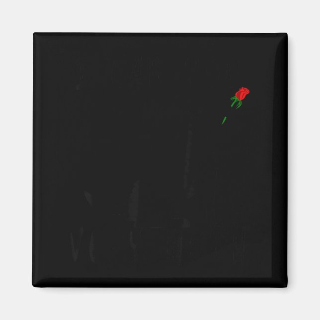 Imán Cool I Lab You Very Much Valentine's Day Black Lab (Frente)