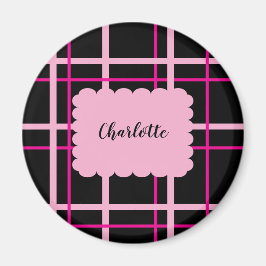 Imán Cool Striped Pattern