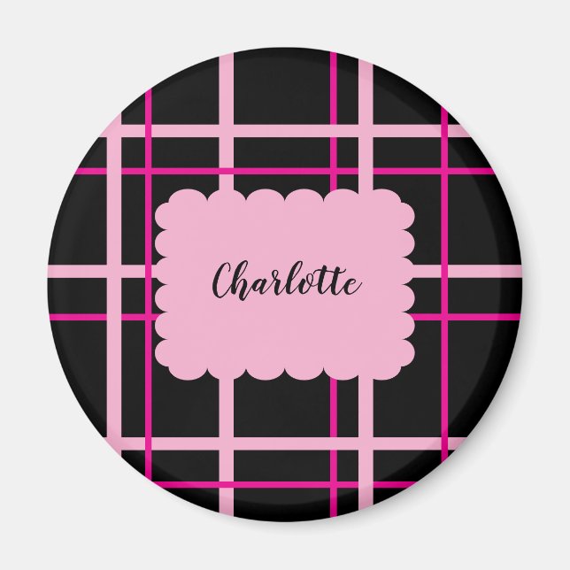 Imán Cool Striped Pattern (Frente)