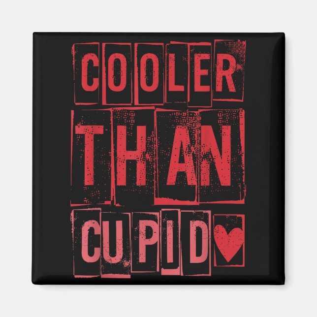 Imán Cooler Than Cud Cute Valentine's Day Kids Boys Gir (Frente)