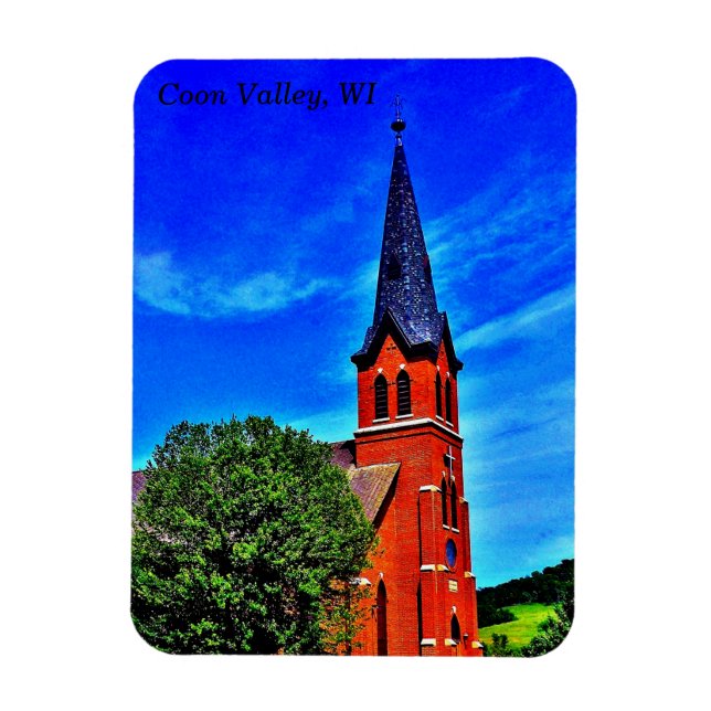 Imán Coon Valley, Wisconsin (Vertical)