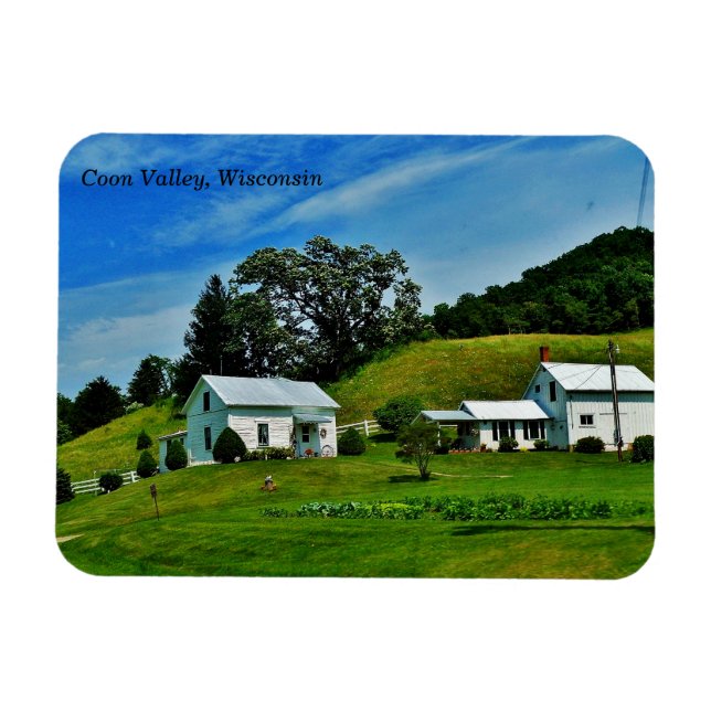 Imán Coon Valley, Wisconsin (Horizontal)