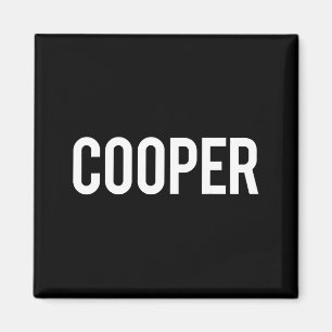 Imán Cooper - Camiseta de regalo para fan divertido nom