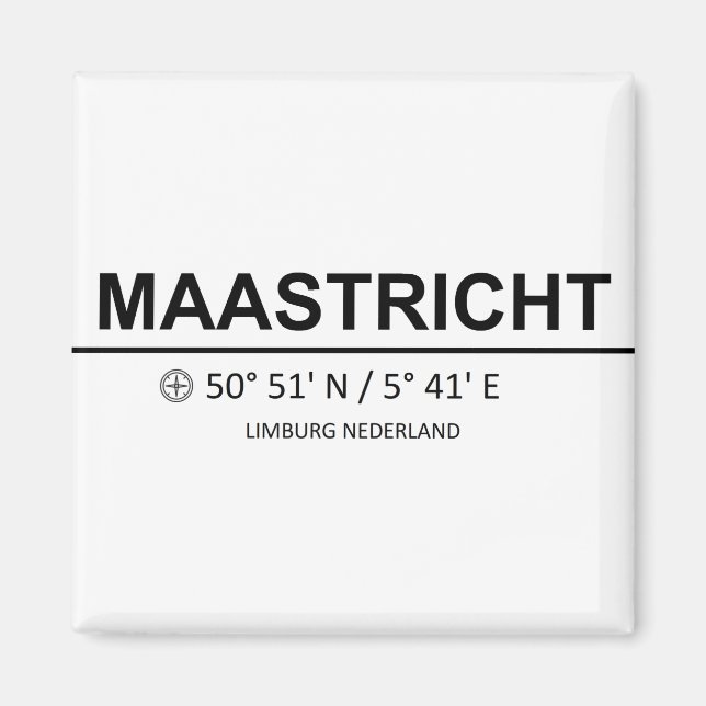 Imán Coordinación Maastricht - Coordinación Maastricht (Frente)