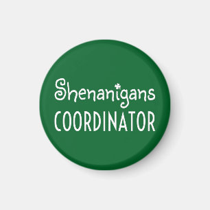 Imán Coordinador de Shenanigans Día de San Patricio