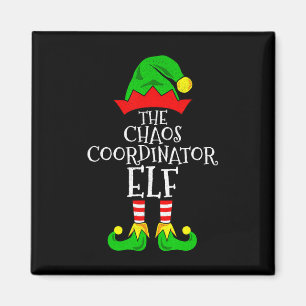 Imán Coordinador del caos Elf Funny Family coincidiendo