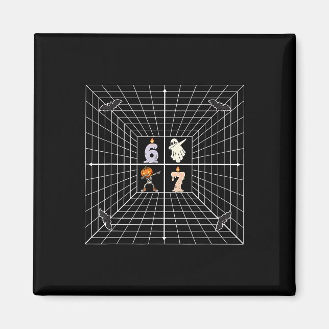 Imán Coordinate 6 7 Funny Math Teacher Meme Science Hal (Frente)