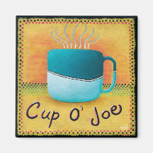 Copa de Joe Coffee Lover Magnet
