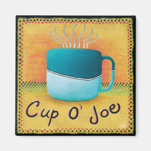 Imán Copa de Joe Coffee Lover Magnet
