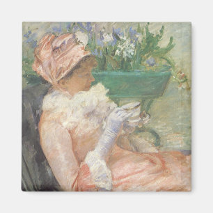 Imán Copa de Té de Mary Cassatt, el impresionismo vinta