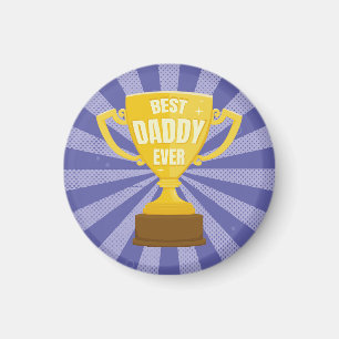 Imán Copa Guay del Día del Padre Retro